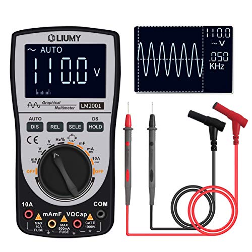 Oscilloscope Multimeter 2.0 Update,LIUMY Professional LED Handheld